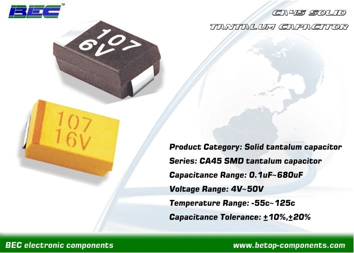 خازن تانتالیوم CA45 SMD